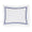 Fig Linens - Sferra Bedding - Grand Hotel White and Navy Sham