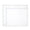 Fig Linens - Sferra Pettine Bedding - White and Sky Flat Sheet