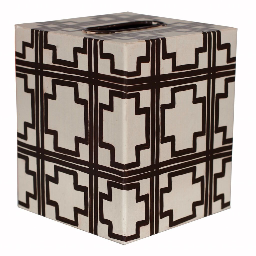 Worlds Away Tissue Box Cover