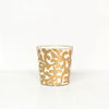 Jane Cream & Gold Oval Wastebasket by Worlds Away | Fig Linens