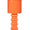 Large Orange Pagoda Table Lamp by Worlds Away | Fig Linens