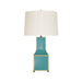 Renata Turquoise Table Lamp by Worlds Away | Fig Linens and Home