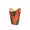 Worlds Away - Oval Wastebasket with Palm Design & Lion Handles | Fig Linens and Home