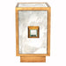 Worlds Away - Savannah Gold & Antique Mirror Cabinet | Fig Linens and Home