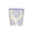 Dahlia Lavender & Cream Wastebasket by Worlds Away | Fig Linens