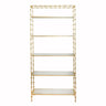 Addie Sculpted Gold Etagere by Worlds Away | Fig Linens and Home