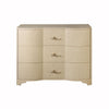 Worlds Away Plymouth Natural Grasscloth Drawer Chest - Fig Linens and Home