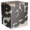Silver & Cream Tissue Box Cover | Sale at Fig Linens and Home