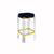 Worlds Away Dorsey Acrylic Counter Stool with Navy Velvet Cushion | Fig Linens