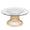 Worlds Away Powell Gold Coffee Table - 36" Dia by Worlds Away - 20"H x 36"W x 36"D Gold Leaf at FIG LINENS AND HOME - 1