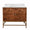 Clifford Dark Burl Wood Bath Vanity by Worlds Away | Fig Linens and Home