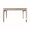 Plato Cerused Oak & Brass 3 Drawer Desk by Worlds Away | Fig Linens