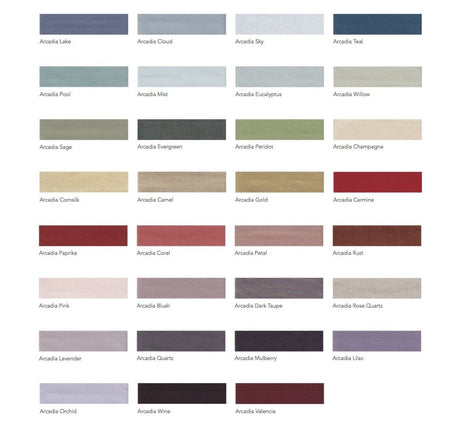 Fig Linens - Arcadia Amalfi Bedding by Legacy Home - Tape Trim Color Options