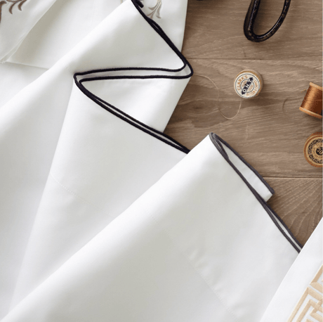 Sateen Sheets - Melody Bed Sheets & Cases by Peacock Alley | Fig Linens and Home