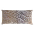 Triangles Coyote Velvet Pillows by Kevin O'Brien Studio | Fig Linens