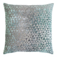 Triangles Jade Velvet Pillows by Kevin O'Brien Studio | Fig Linens