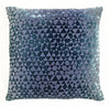 Triangles Shark Velvet Pillows by Kevin O'Brien Studio | Fig Linens