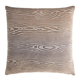 Woodgrain Coyote Velvet Pillows by Kevin O'Brien Studio | Fig Linens