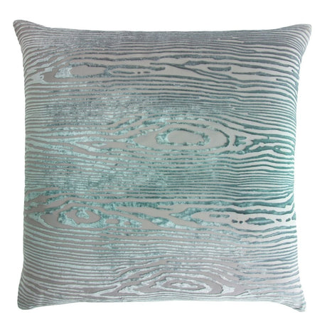 Woodgrain Jade Velvet Pillows by Kevin O'Brien Studio | Fig Linens