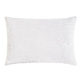 Woodgrain White Velvet Pillows by Kevin O'Brien Studio | Fig Linens