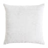 Woodgrain White Square Velvet Pillows by Kevin O'Brien Studio | Fig Linens