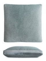 Sage Double Tuxedo Pillow by Kevin O'Brien Studio | Fig Linens