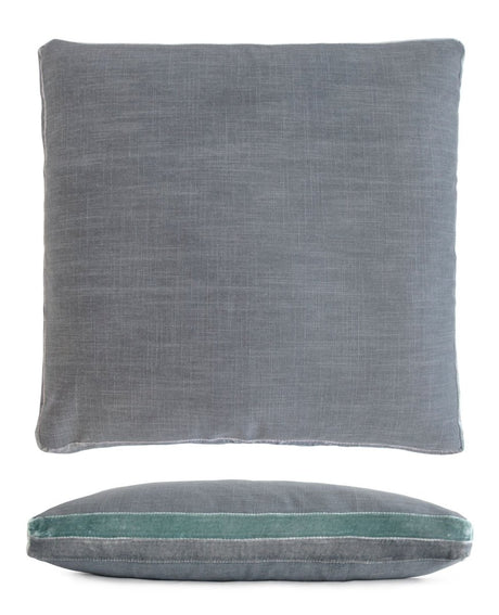 Jade Double Tuxedo Throw Pillows by Kevin O'Brien Studio | Fig Linens