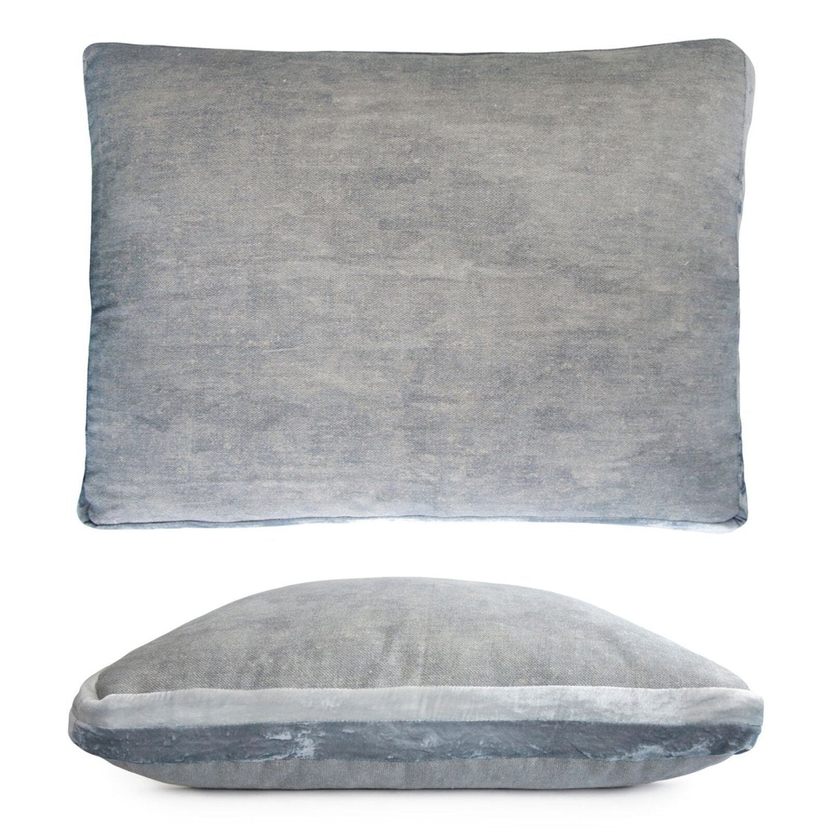 Seaglass Double Tuxedo Boudoir Pillow by Kevin O&#39;Brien Studio | Fig Linens