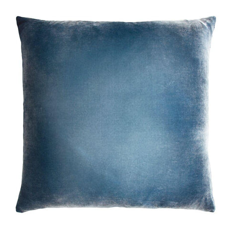 Ombre Denim Velvet Pillows by Kevin O'Brien Studio | Fig Linens
