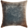 Fig Linens - Ombre Gunmetal Velvet Pillows by Kevin O'Brien Studio