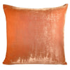 Ombre Mango Square Velvet Pillows by Kevin O'Brien Studio | Fig Linens