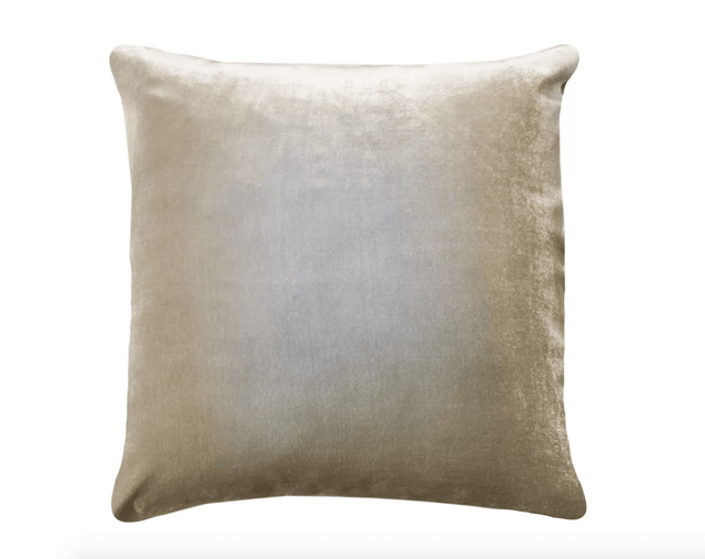 Ombre Nickel Velvet Pillows by Kevin O'Brien Studio | Fig Linens