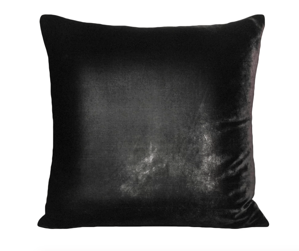Ombre Smoke Velvet Pillows by Kevin O&#39;Brien Studio | Fig Linens 