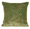 Kevin O'Brien Studio Snakeskin Velvet Pillows in Grass | Fig Linens