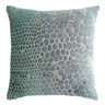Kevin O'Brien Studio - Jade Snakeskin Velvet Pillows | Fig Linens