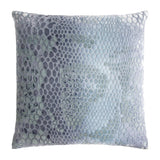 Dusk Snakeskin Velvet Square Throw Pillows by Kevin O'Brien Studio | Fig Linens