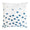 Fig Linens - Azul Ovals Velvet Appliqué Square Pillows by Kevin O'Brien Studio