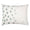 Fig Linens - Sage & White Ovals Velvet Appliqué Pillows by Kevin O'Brien Studio
