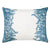 Azul Ferns Velvet Appliqué Pillow by Kevin O'Brien Studio | Fig Linens