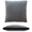 Silver & Black Mohair Pillow by Kevin O'Brien Studio | Fig Linens