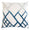 Azul Net Velvet Appliqué Pillow by Kevin O'Brien Studio | Fig Linens 