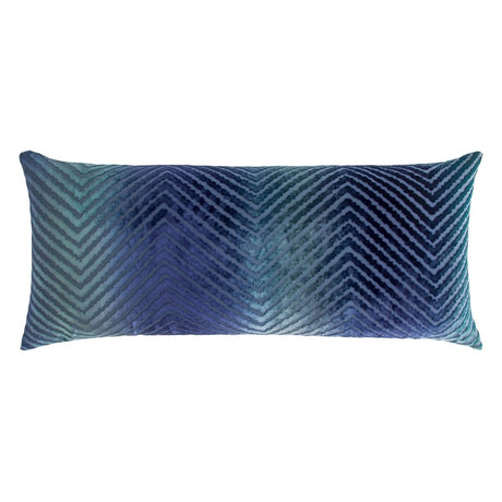 Shark Chevron Velvet Pillows by Kevin O'Brien Studio | Fig Linens