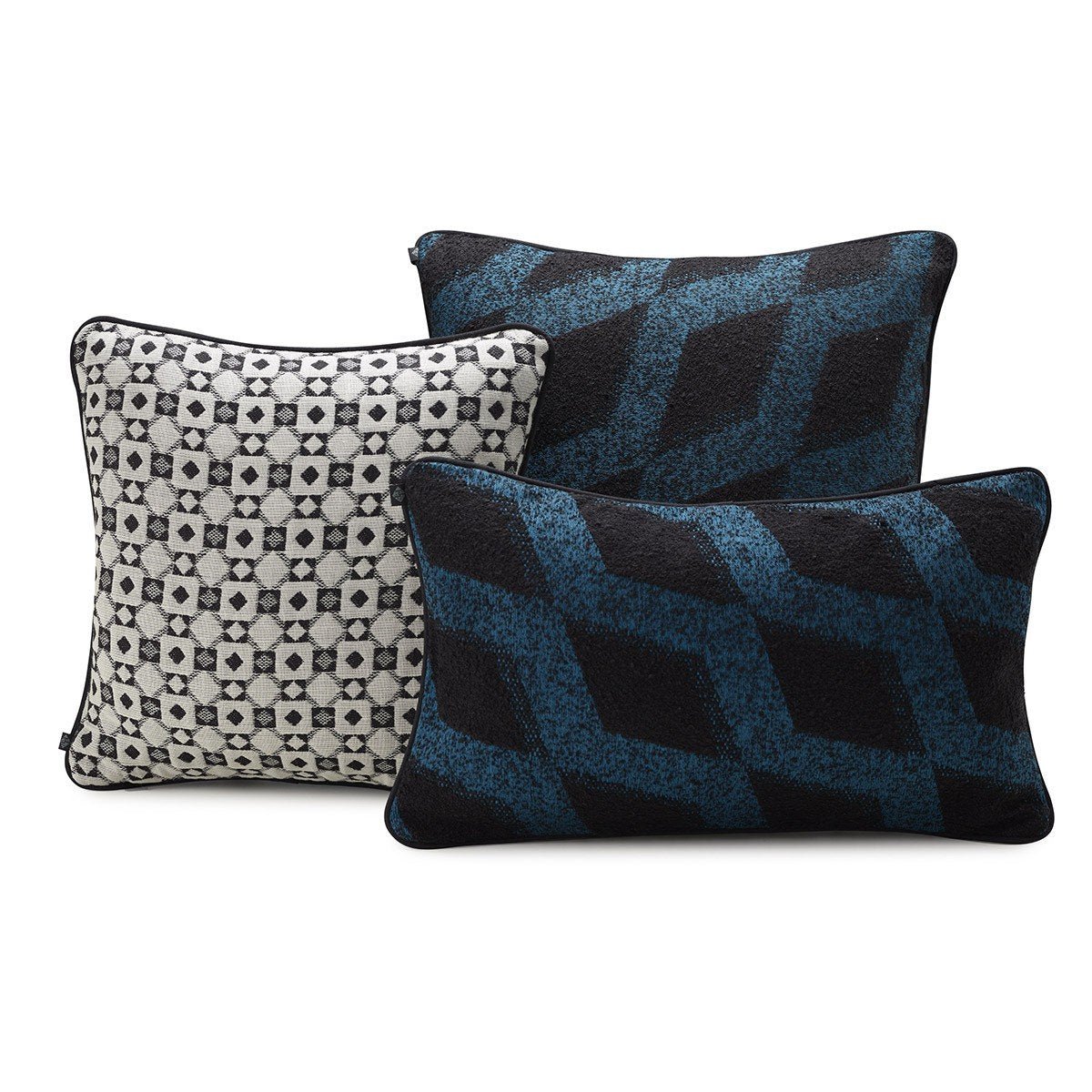 Echo Lagoon Decorative Pillows by Le Jacquard Français | Fig Linens