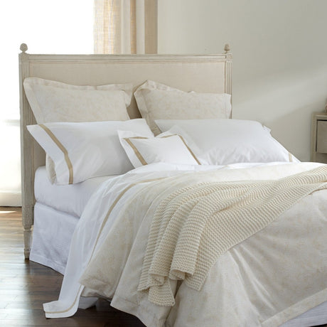 Nikita Champagne - Bedding by Matouk | Sale at Fig Linens and Home