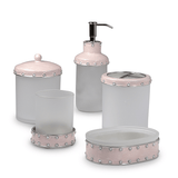 Aero Enamel & Stone Bath Accessories by Mike + Ally | Fig Linens