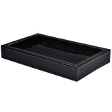 Fig Linens - Le Mans by Mike and Ally - Black Vanity Tray
