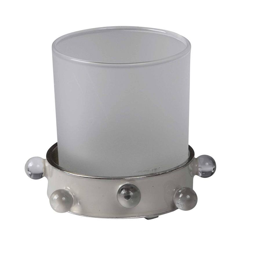 Fig Linens - Mike and Ally Roxy Bath Accessories - Round Tumbler