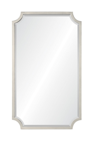 20668-asl - Antiqued Silver Leaf Wall Mirror by Mirror Image Home | Fig Linens