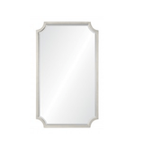 Antiqued Silver Leaf Wall Mirror by Mirror Image Home | Fig Linens