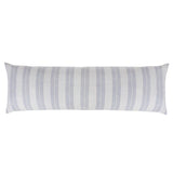 Carter Ivory & Denim Body Pillow by Pom Pom at Home | Fig Linens